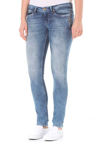 Pepe Sottile Jeans Trippy - Blu Donna Sottile Jeans (B9979)
